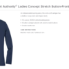 Port Authority® Ladies Concept Stretch Button-Front Cardigan. LM1008 - Image 3