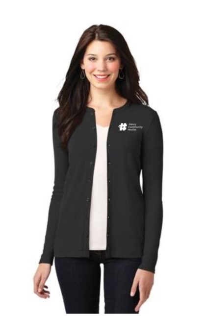 Port Authority® Ladies Concept Stretch Button-Front Cardigan. LM1008