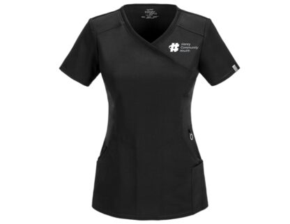 2625A Infinity Mock Wrap Top