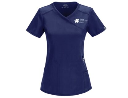 2625A Infinity Mock Wrap Top