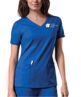 4727 Core Stretch V-Neck Top