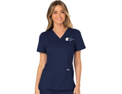 WW610 Revolution Mock Wrap Top