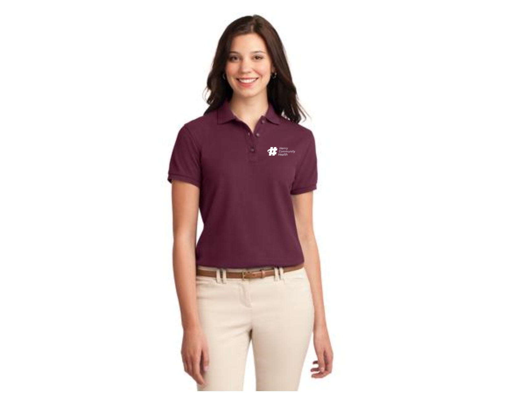 L500 Port Authority® Ladies Silk Touch™ Polo.
