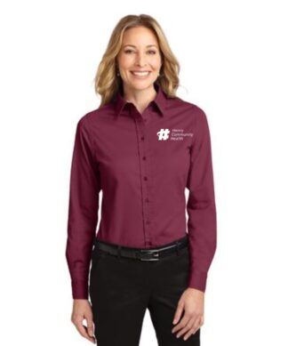 L608 Port Authority® Ladies Long Sleeve Easy Care Shirt. L608