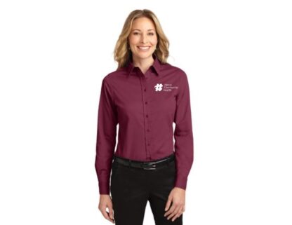 L608 Port Authority® Ladies Long Sleeve Easy Care Shirt. L608