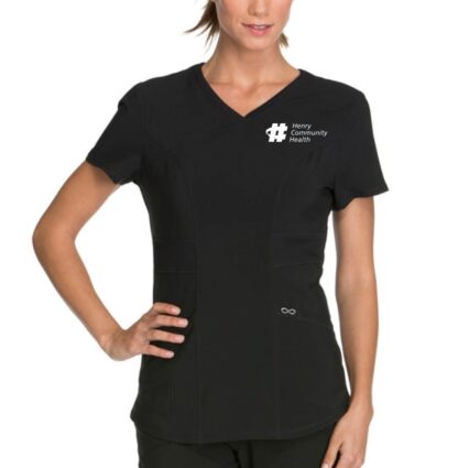 CK623A Infinity V-Neck Top