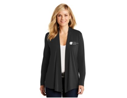L5430  Port Authority® Ladies Concept Knit Cardigan