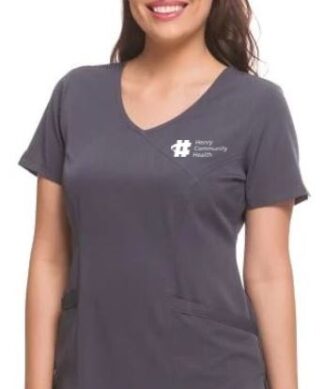 2525 HH Works Madison Mock Wrap Top