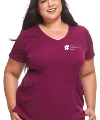 2525 HH Works Madison Mock Wrap Top