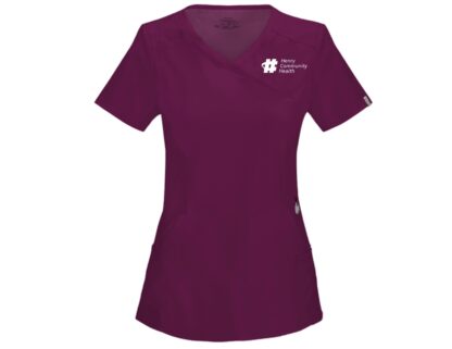 2625A Infinity Mock Wrap Top