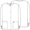 4350 Originals Snap Front Warm-Up Jacket - Image 2