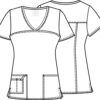 4727 Core Stretch V-Neck Top - Image 2