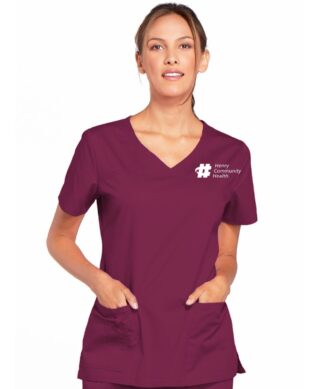 4727 Core Stretch V-Neck Top
