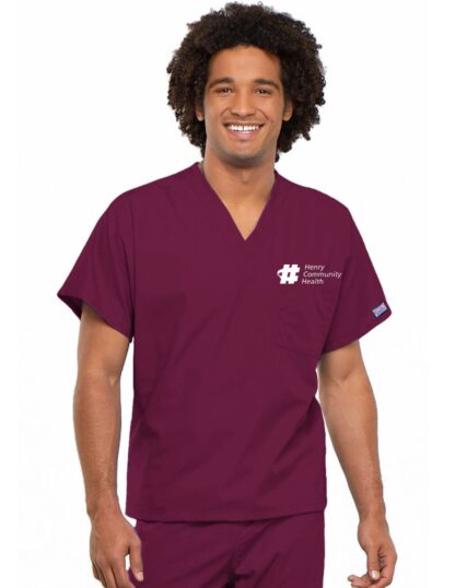 4777 Originals Unisex 1 Pocket V-Neck Tunic