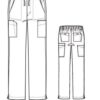5355 W123 Cargo Pocket Pant - Image 2
