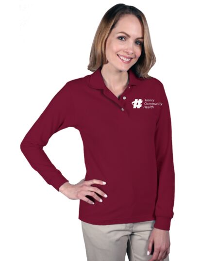 6207 Superblend L/S Polo