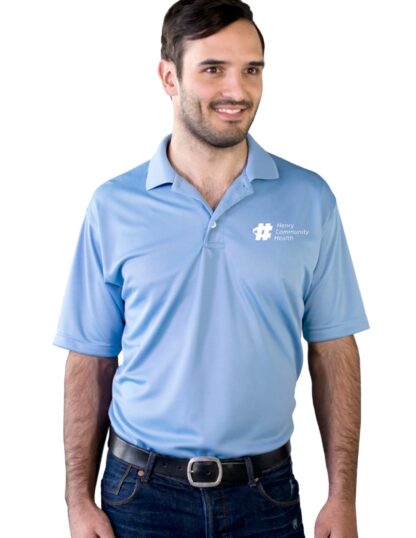 7219 Wicking V-Neck Polo