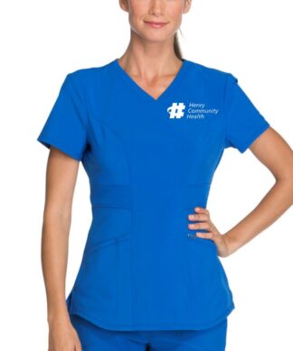 CK623A Infinity V-Neck Top