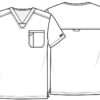 WW690 Revolution Men's V-Neck Top - Image 2
