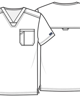 WW690 Revolution Men's  Tuckable V-Neck Top