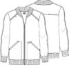 DK365 Balance Zip Front Jacket - Image 2