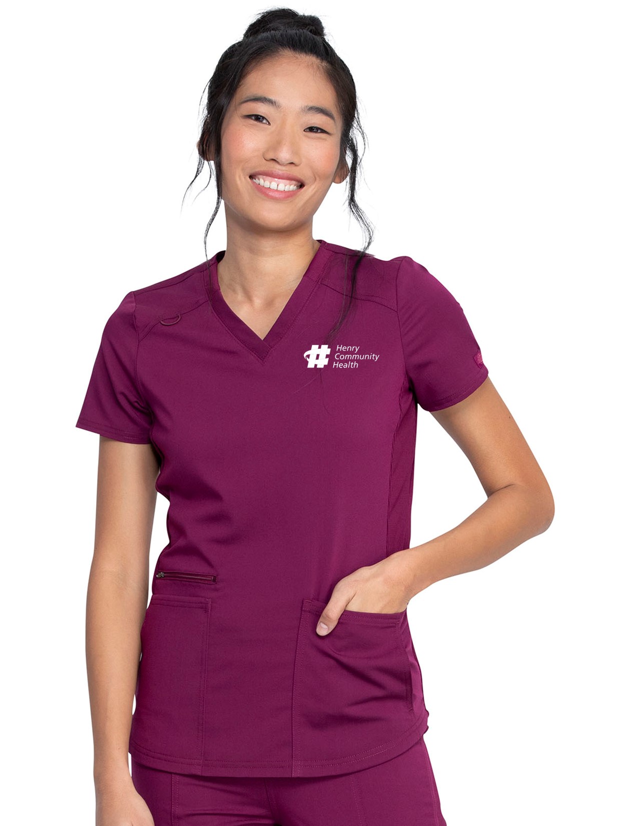 DK875 Balance V-Neck Top