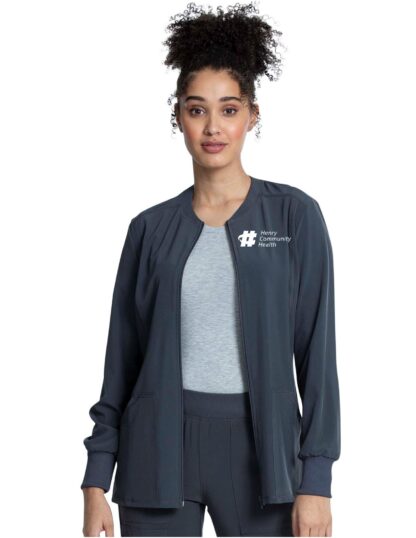 CKA384 Allura Zip-Front Jacket