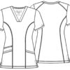 CKA684 Allura V-Neck Top - Image 2