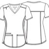 CKA685 Allura V-Neck Top - Image 2