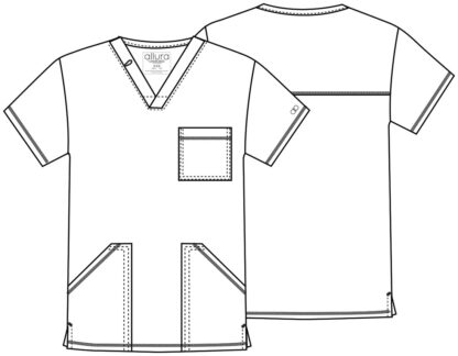 CKA686 Allura V-Neck Top
