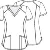 CK865A Infinity V-Neck Top - Image 2
