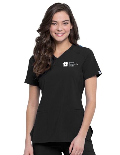 CK865A Infinity V-Neck Top