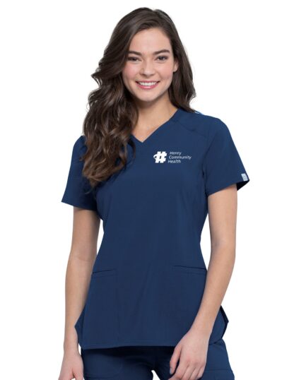 CK865A Infinity V-Neck Top