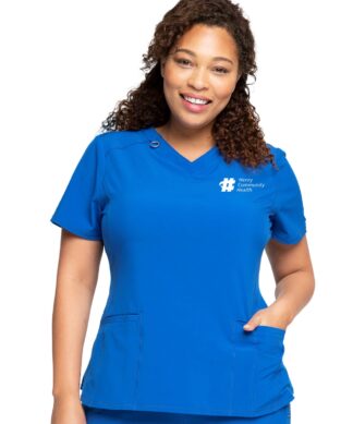 CK865A Infinity V-Neck Top