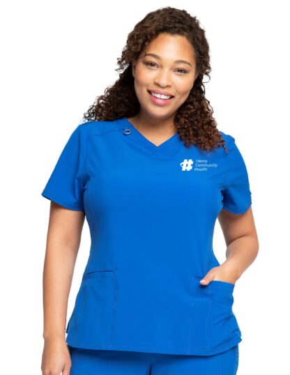 CK865A Infinity V-Neck Top