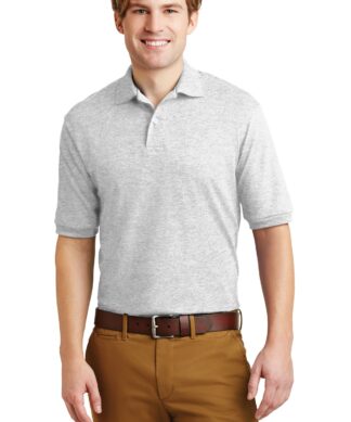 JERZEES - SpotShield 5.6-Ounce Jersey Knit Sport Shirt. 437M