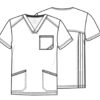 CK900A Infinity Men's V-Neck Top - Image 2