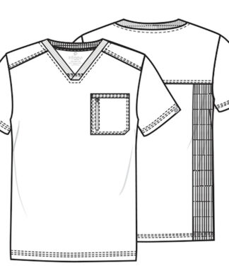 CK910A Infinity Men's V-Neck Tuckable Top