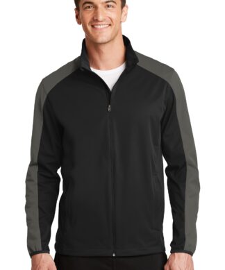 Port Authority Active Colorblock Soft Shell Jacket. J718