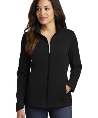 OGIO Ladies Exaction Soft Shell Jacket. LOG725