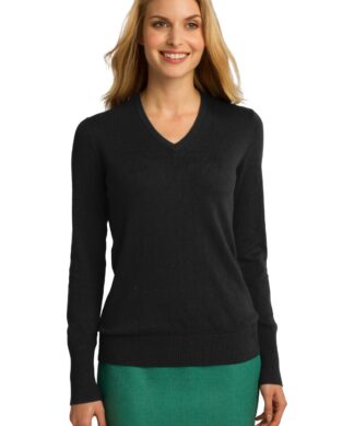Port Authority Ladies V-Neck Sweater. LSW285