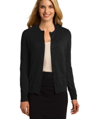 Port Authority Ladies Cardigan Sweater. LSW287