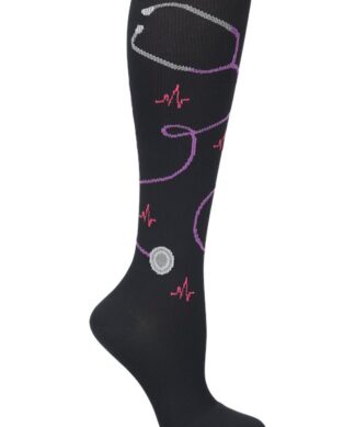 Nursemates NA000199W 12-14mmHg Compression Socks