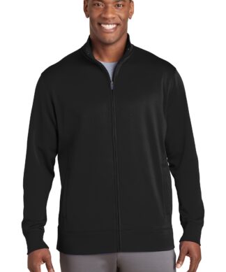 Sport-Tek Sport-Wick Fleece Full-Zip Jacket. ST241