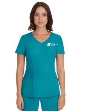 2525 HH Works Madison Mock Wrap Top