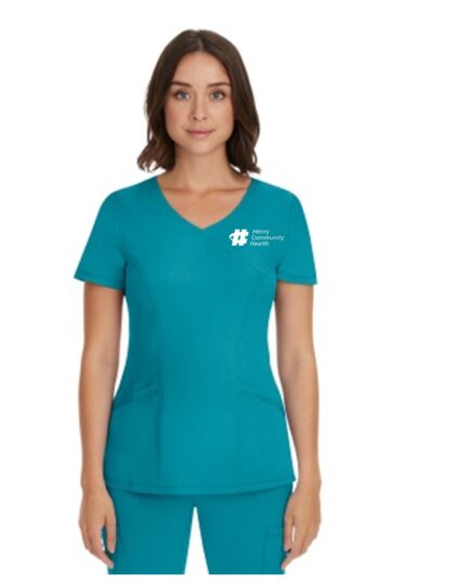 2525 HH Works Madison Mock Wrap Top