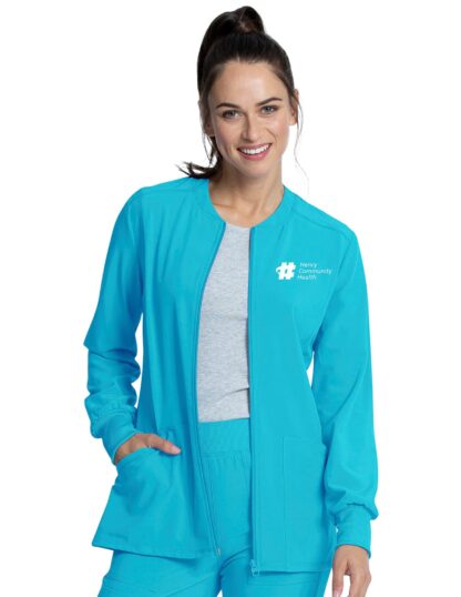 CKA384 Allura Zip-Front Jacket