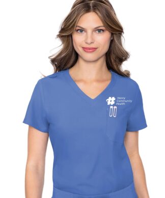 MC2432 Med Couture Insight Women's One Pocket Tuck-In Top