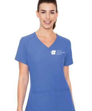 MC2468 Med Couture Insight Women's Side Pocket Top