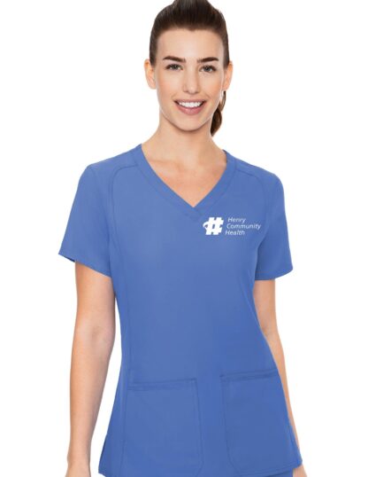 MC2468 Med Couture Insight Women's Side Pocket Top